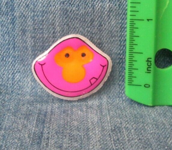 FUN FUNNY FACE Vintage 1980’s Puffy Sticker Scrapbooking SD58