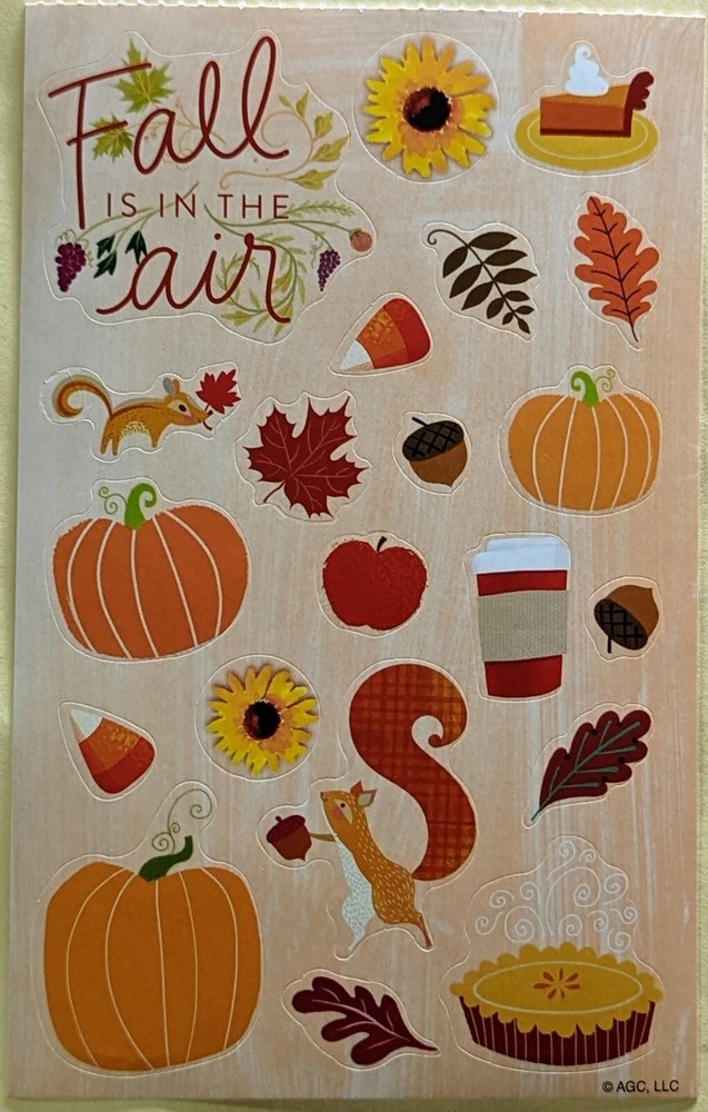 Seasonal Stickers Single Sheet