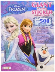 Bendon Disney Frozen Giant Learning Sticker Activity Book with 500 Plus Stickers