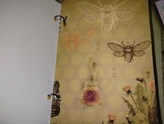 Honey Bee Junk Journal Scrapbook USA Seller