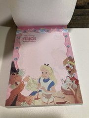 Disney Alice in Wonderland Tokyo Japan Stickers & Notepad Lots Of Designs New