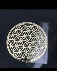 16 Ps 3 cm ( 1.18 Inch )Flower Of Life Stickers Free Shipping