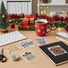 6-20 Sarcasm Stickers – 3-Inch Vinyl Decals for Laptop, Water Bottle, Notebook