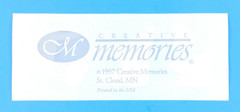 Vintage Creative Memories Farm Animals Sticker Sheet Scrapbooking