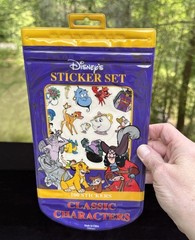 NEW Vintage 1990’s Rare Disney Store Classic Sticker Set Unopened Brand New!