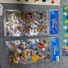 disney micky & minnie mouse and all their freinds sticker sheets 7 sheets