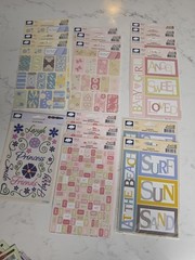 CLOUD 9 Design Scrapbooking Stickers Lot Of 57 NIP