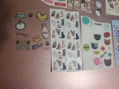 Huge Lot Of Scrapbooking Stickers And Embellishments! Cats, Kittens, Kitty, Pets