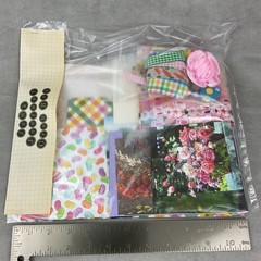 Vintage Floral Ephemera Mystery Grab Bag – Paper Crafting Supplies Bundle
