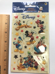 Lot EK Success Disney Scrapbook Stickers Mickey Cars Nemo Bottle Caps