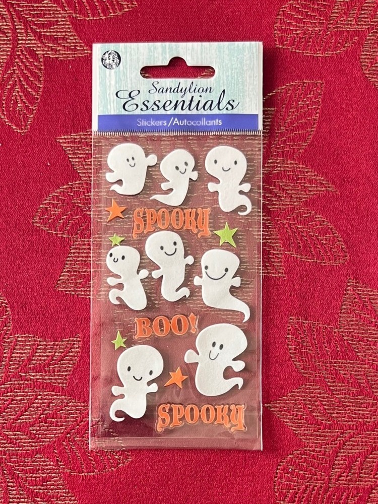 YOU CHOOSE – RARE HALLOWEEN 3D Stickers – SANDYLION