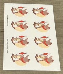 NEW Simply Gilded Happy Mail Owl 🦉 Sticker Set SG 2020 Stickers