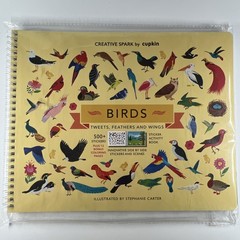 Creative Spark by Cupkin Bird Sticker Activity Book for Kids – 500+ Stickers NEW