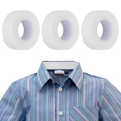 3 Rolls Sweat Pads Collar Protectors Self-Adhesive Absorbent Disposable Tape …