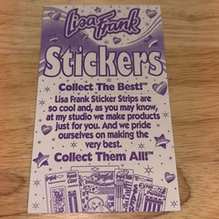 2,2.5×2.5” Sticker Sheets As 1, Lisa Frank Stickers “rainbow Reef”, Skeeter Seal