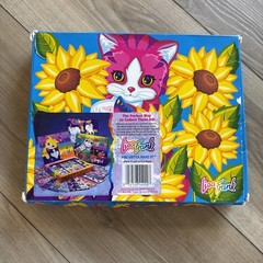 VTG Lisa Frank My Sticker Collection Box Kittens w/Stickers