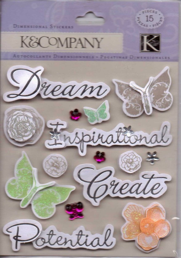 K&Co. Life’s Little Occasions RELIGIOUS & INSPIRATIONAL themed~Dimensional~Cute!