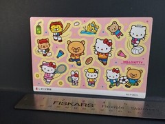 SANRIO Hello Kitty Dear Daniel Sticker Sheet 2016 Promo Pharmacy Rare
