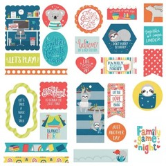 Crafts DieCuts We Can Just Stay Home Sloths Let’s Play Family Movie Night Fort