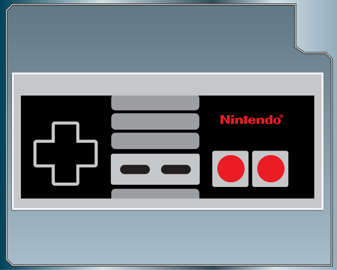 CLASSIC NES CONTROLLER Vinyl Decal #1 Car Truck Laptop Sticker Nintendo