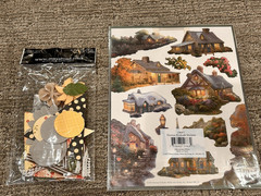 SCRAPBOOK ANGELS THOMAS KINKADE RELIGIOUS BABY STARS 300 LOT STICKERS CRAFT NEW