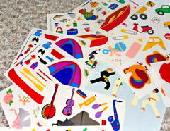 Mrs Grossmans Sticker Lot Holiday Birthday Kids 175+ Strips Creative Memories