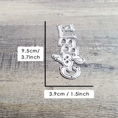 Gobble Turkey Words Thanksgiving Metal Die Cutting Cut Dies