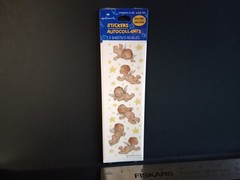Vintage Stickers Hallmark Mary Hamilton Angels Sticker Pack VTG NIP RARE