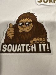 Lot of 10 Assorted Outdoor Bigfoot Sasquatch Yeti Swamp Ape Believe Stickers