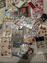 Large lot – Scrapbooking Supplies