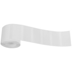 1 Pack Reusable Self Adhesive Bottle Label Stickers White PVC for Home Storage