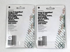 BasicGrey 3 Pkgs Decorative Paper Clips Metal Epoxy Journaling Scrapbooking
