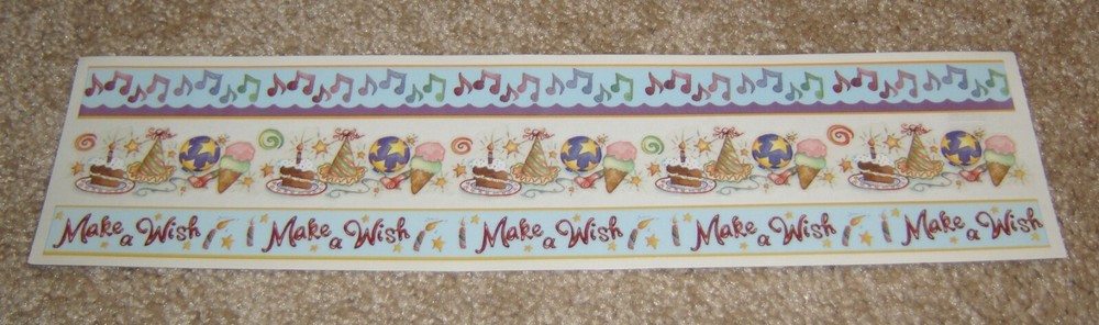 PSX Designs Artist’s Collection Sticker Sheet ~ Birthday Party Borders