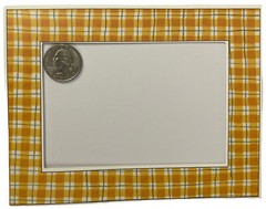 CAMPING OUT PLAID Die-Cut “Frame-Ups”Frame(1pc)Fall •Autumn•Orange•Halloween