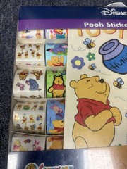 2 NEW Sealed Vintage Sandylion Sticker Boxes 3500 Stickers Disney Pooh + Variety