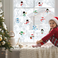 1200 PCS Snowman Roll Stickers Christmas Snowman Envelope Labels Stickers Xmas A