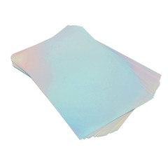 22 Sheets A4 Printable Holographic Sticker Paper Efficient Inkjet For DIY