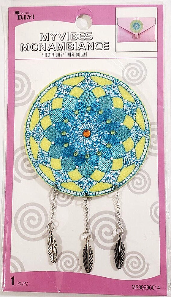 Cousin D.I.Y. MY VIBES Embroidered Sticky Patches – SUN CATCHER