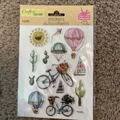 *Crafter’s square Stickers Textured Summer