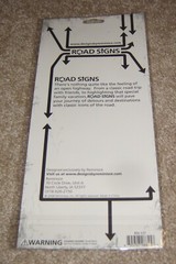 Reminisce Road Signs Chipboard Stickers ~ Stop, RR Crossing, Yield, No Parking..