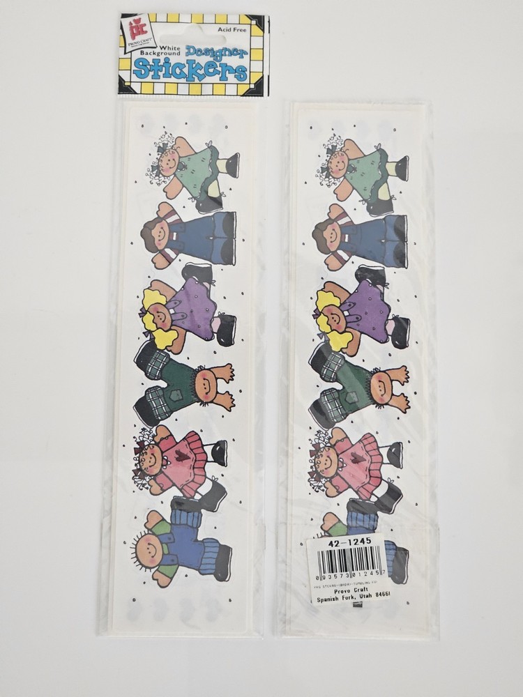 Scrapbook Stickers Deadstock YOU CHOOSE Sticko Frances Meyer Colorbok Provo