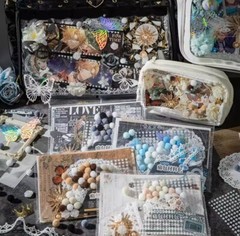 NEW Steampunk Victorian Gothic Style Itabag Lace Decoration Set For DIY Itabag