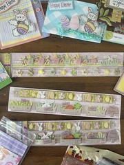 Lot of Easter Mix Scrapbooking Borders, 3D Small Cards, Various Holiday Items