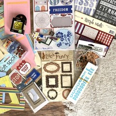 LOT NOS Scrapbooking Card Making Craft Albums Papers Stickers Bling Sheets Tools