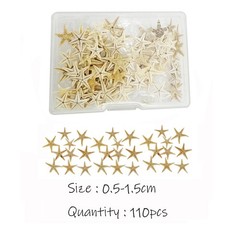 JJGQAZ 1 Box 100PCS Small Tiny Small, Tiny, Medium, 0.5-1.5cm/0.2″-0.6″