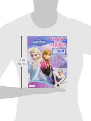 Bendon Disney Frozen Giant Learning Sticker Activity Book with 500 Plus Stickers