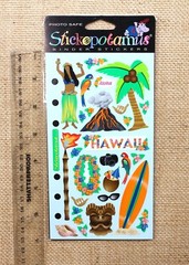Stickopotamus Binder Stickers Hawaii SP-CY-10 Photo Safe Scrapbooking