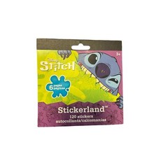 Disney Stitch Sticker Book 120 Stickers 6 Pages 20 Each All The Same