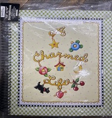 VINTAGE 2004 Mary Engelbreit 12×12” Scrapbook 40 Sheets (A Charmed Life) 27835