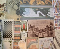 Junk Journal Kit Vintage Style Paper Stickers Tags Tickets Images Ephemera Craft